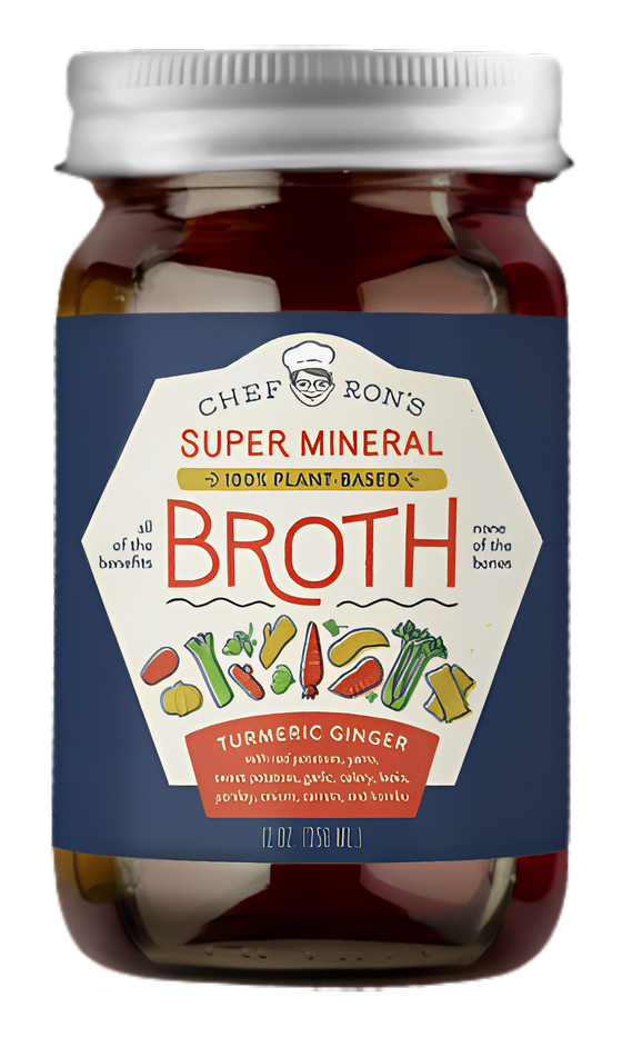 Super Mineral Broth - Turmeric & Ginger